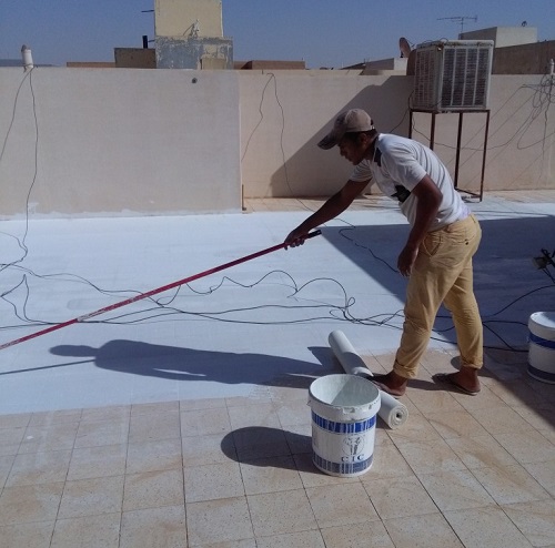 عوازل اسطح بالرياض 0551559180 افضل معلم فني عزل مائي في الرياض